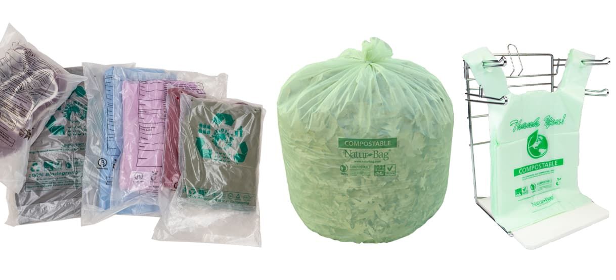 Kompostowalne produkty z bioplastiku Natur-Bag®