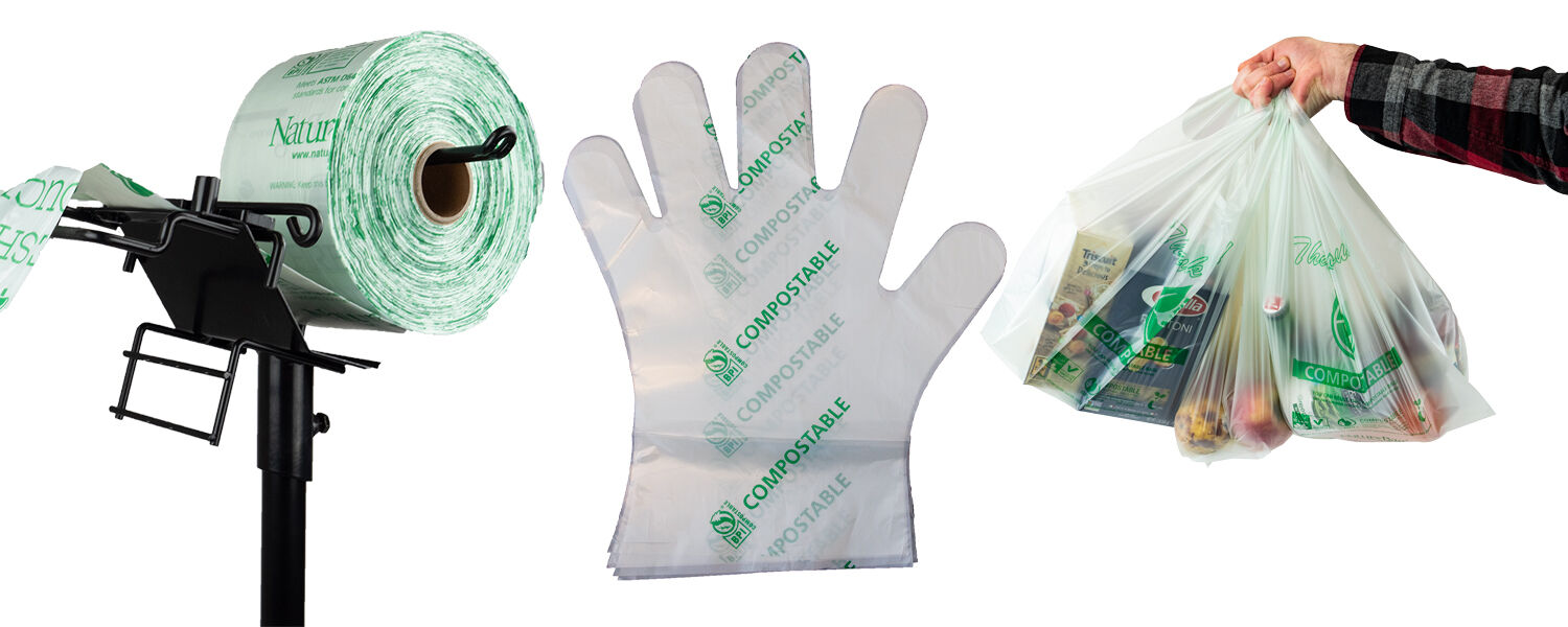 Kompostowalne produkty z bioplastiku Natur-Bag®